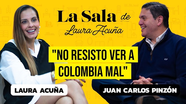 Juan Carlos Pinzón: “Vamos camino a un abismo y no puedo aceptarlo” | La Sala De Laura Acuña 